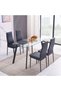 Cuckoo 1+4 Dining Set L120xW70xH76cm - 2