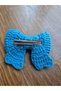 Blue Knitted Bow Buckle - 6