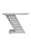 Bar Counter with Wine Rack + Bottle Holder & LED Lights + Bluetooth Speakers - White - With - 7