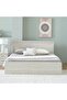 Zirco 180x200 King Bed with Storage - White Oak L209xW189xH102cm