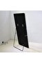 Alric Floor Mirror with RGB LED Lights & Bluetooth Speaker - White - 70x3x170cm - 2-Year Warranty - 5