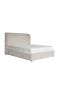 Santelmo 180x200 King Bed with LED Lights - Beige L225.5xW212xH126cm - 3