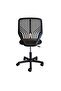 Melodica Midback Office Chair - Black L46xW48xH78cm - 4