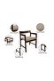 Raytown 1 + 2 Seater Solid Wood Coffee Set - Walnut/Brown - 7