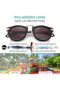 Round Sunglasses Polarized AK6-1 - 5