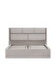 Trevor 180 X 200 King Bed W/Hydraulic Underbed Storage - Beige L211.5xW205xH123.5cm