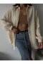 Women's Beige Muslim Fabric Premium Shirt - 2