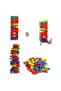 Playwood Colorful Wooden Balance Game 54 Pieces