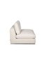 Paddington 1 Seater Armless Fabric Modular Sofa – Ivory L96xW103xH66cm - 3
