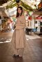 Muslin Earth Color Pants Kimono Set - 4