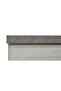 Zenith 5 Door Wardrobe with Drawers & Mirror - White Oak/Cement L200xW55xH210cm - 6