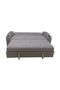 Alejandro Fabric Sofa Bed - Warm Grey L189xW92xH90cm - 6