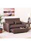 Alpha 2 Seater Fabric Sofa Bed - 2