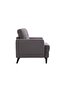 Lina 1 Seater Fabric Sofa - Grey L100.5xW87.5xH88.5cm - 4