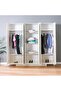New Aloha 6 Door Wardrobe L247xW60xH235cm - 2