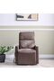 Lathem 1 Seater Fabric Accent Chair w/ Lift + Tilt - Brown L73xW93xH102cm - 2