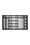 Infinity 1-Door Wardrobe with Shelves - Dark Walnut L50xW59xH230cm - 8