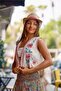 Beige Color Floral Embroidered Vest - 2