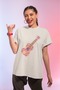 Men/Women My Guitar Transfer Printed Round Neck Short Sleeve T-Shirt - 2