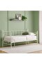 Bella Arrow 90x200 Metal Day Bed-White L209xW96.8xH100cm