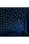100 Pieces of Fluorescent Stars (4cm) and Moons (8cm) Children's Room Wall Pvc Sticker Set - 4