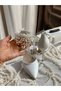 Wedding Dress Shoes with Pearl Stone Detail on the Ankle 10cm - 6