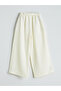 Nevavm Girls' Pleated Pants with Elastic Waist and Difference in Color - 4
