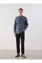 Lcwaikiki Regular Fit Long Sleeve Linen Blend Men's Shirt (W5) - 2