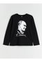 Lcw Kids Crew Neck Ataturk Printed Boys T-Shirt (W5)