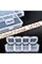56-Grid Diamond Painting Organizer Box with 4 Label Sheets for Beads, Sewing, Nail Art, Crafts - 3