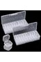 40 Clear Bead Storage Boxes – 2 Sets for Crafts, Embroidery, Diamond Art & Nail Accessories