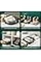 Stackable Desktop Storage Box – Transparent Drawer Organizer with Handle for Makeup & Snacks - 4