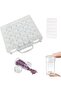 Clear Bead Organizer with 30 Grids, Storage Box for Diamond Painting, Seeds, Rhinestones & More
