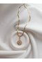 Steel Necklace - Italian Crushed Steel Chain Necklace - Star Stone Detailed Necklace - Steel Star Necklace - 7