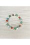 Nazar -Energy Bracelet Real Pink Quartz, Moonstone, Howlite, Blue Quartz, Sunstone Mk100150 - 2