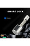 قفل اسطواني ذكي L12 يعمل على وتطبيق على الهاتف TTLOCK بطاقه RFID ذكية و رقم سر ي و المفتاح