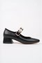 Rinna Buckle Detailed Casual Women's Shoes Black - 4