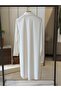 Esilastore Hidden Button Detailed Tunic Ecru - 6