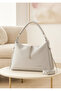 De&Morie Dm6098 Women's Shoulder and Hand Bag – Two Compartments, Shiny Leather Look, Large Volume - 3