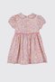 Liberty Fabric Flower Patterned Girl's Dress - 3