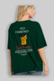 Old Fashıoned Cocktail Printed Oversize T-Shirt Men Women 100% Cotton Crew Neck T-Shirt - 4