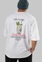 Gın Tonic Cocktail Printed Oversize T-Shirt Men Women 100% Cotton Crew Neck T-Shirt - 6