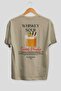 Whiskey Sour Cocktail Printed Oversize T-Shirt Men Women 100% Cotton Crew Neck Tshirt - 2