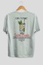 Gın Tonic Cocktail Printed Oversize T-Shirt Men Women 100% Cotton Crew Neck T-Shirt - 2