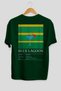 Blue Lagoon Cocktail Series Back Printed Oversize T-Shirt Men Women 100% Cotton Crew Neck Tshirt - 2