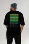 Blue Lagoon Cocktail Series Back Printed Oversize T-Shirt Men Women 100% Cotton Crew Neck Tshirt - 5