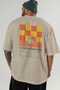 Screwdriver Cocktail Series Back Printed Oversize T-Shirt Men Women 100% Cotton Crew Neck Tshirt - 5