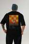 Screwdriver Cocktail Series Back Printed Oversize T-Shirt Men Women 100% Cotton Crew Neck Tshirt