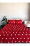 Heart Single 2 Piece Bedspread Set - 160X240 cm (with Pvc Bag)