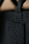 Black Thick Felt Mother Baby Care Bag Organizer for Newborn - 7